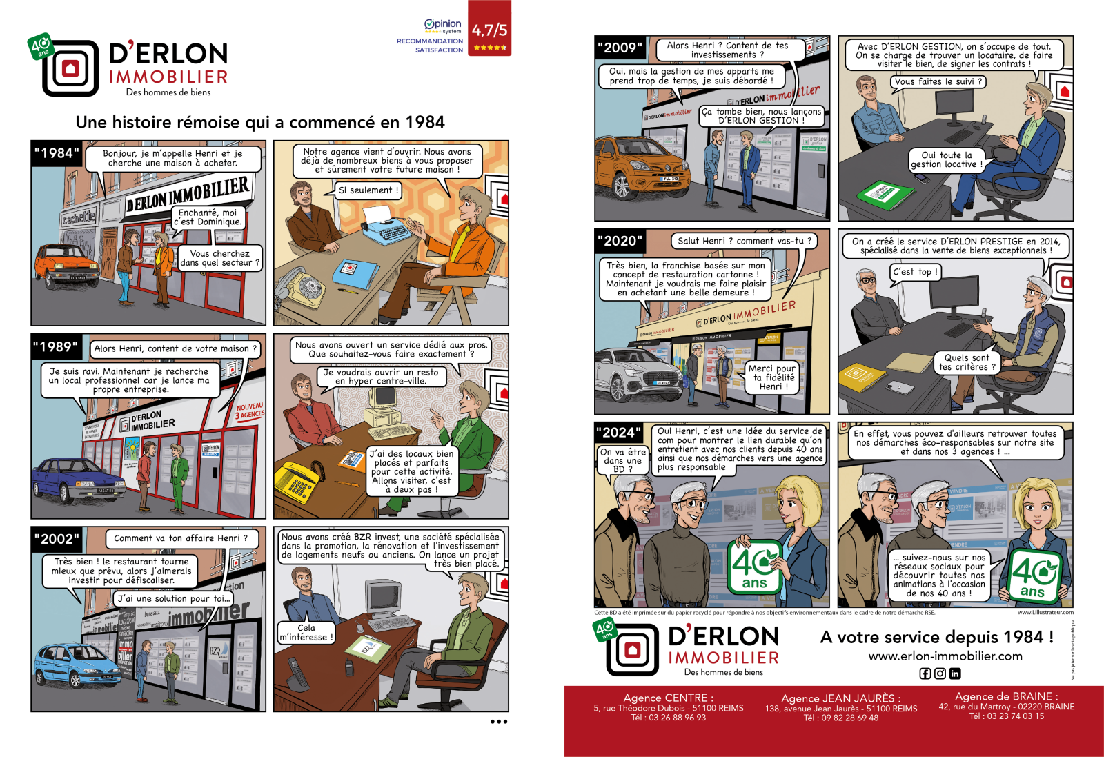 BD D'Erlon 40 ans