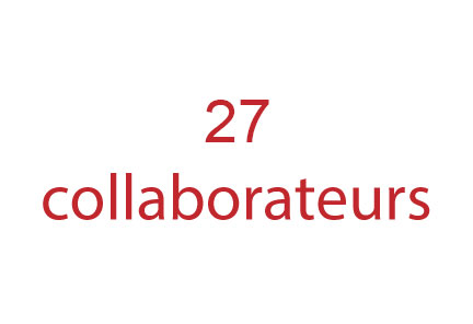 CHIFFRES CLÉS - 25 COLLABORATEURS
